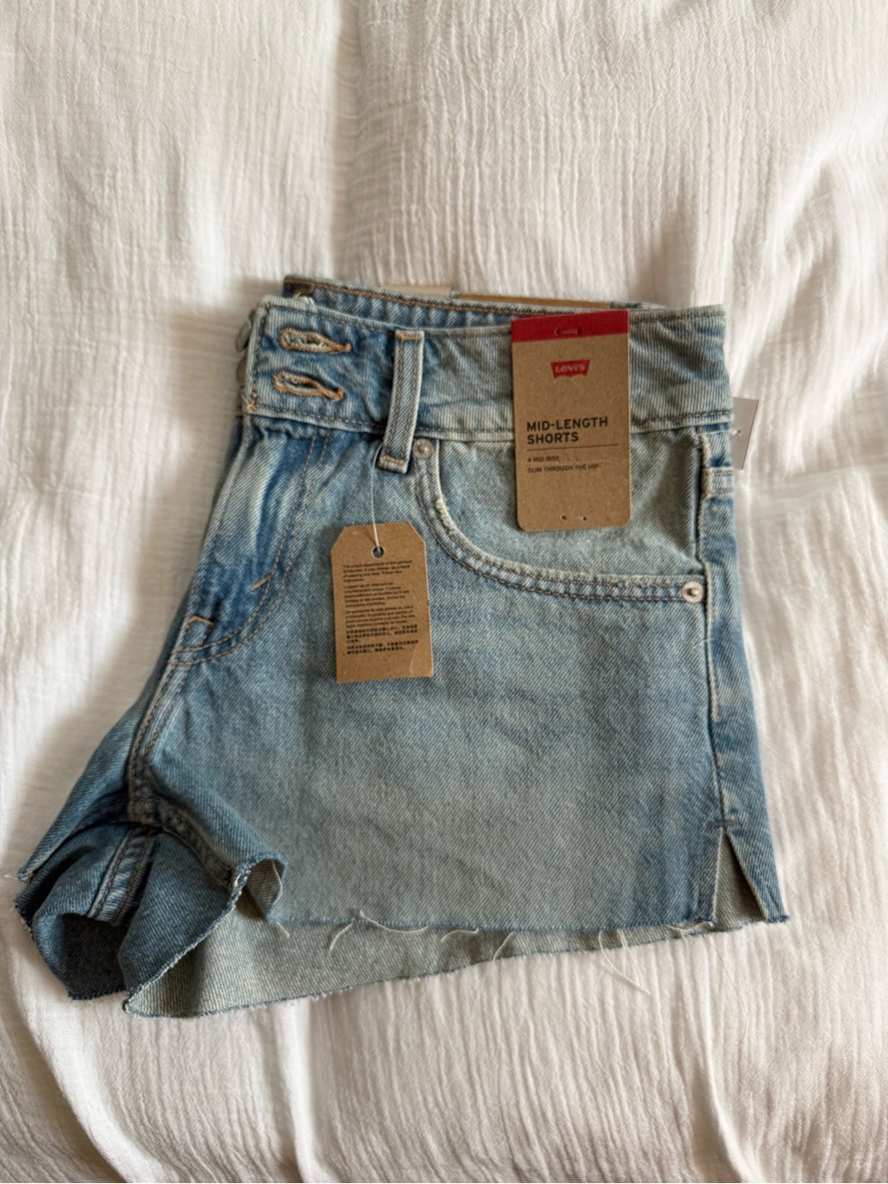 Levi's Denim Mid-Length Shorts